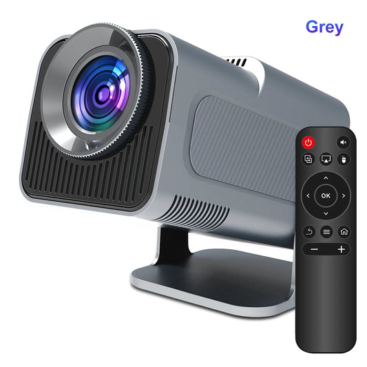 4K Android 11 Projector Native 1080P 390ANSI HY320 Dual Wifi6 BT5.0 1920*1080P Cinema Portable Projetor Upgrated HY300 ExactoMag 