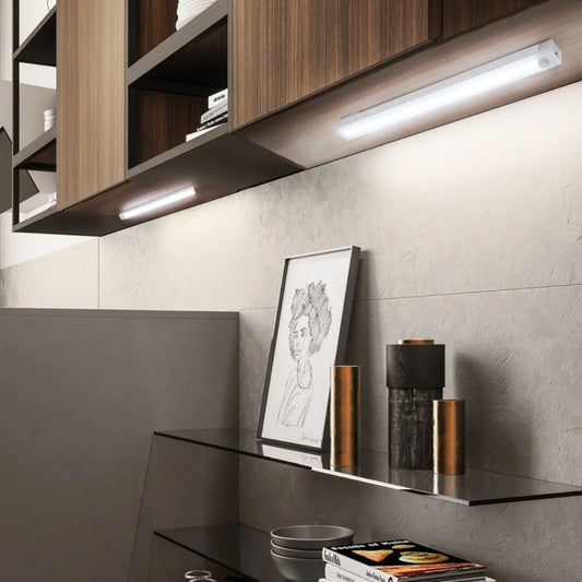 LED Motion Sensor Light Wireless LED Night Light Type C Rechargeable Light Cabinet Wardrobe Lamp Staircase Backlight For Kitchen ExactoMag 
