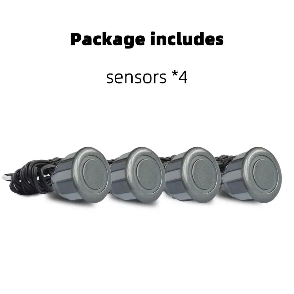 4PCS 22mm Ultrasonic Parking Sensors Reverse Backup Radar System Choose From Red, Black, White, Silver, Gray, Gold, and More! ExactoMag 