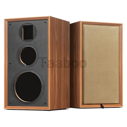 8 Inch Three-Way Labyrinth Speaker Empty Box Bookshelf Speaker Home Speaker DIY Hifi Audio Wooden Handmade Box Passive Speaker ExactoMag 