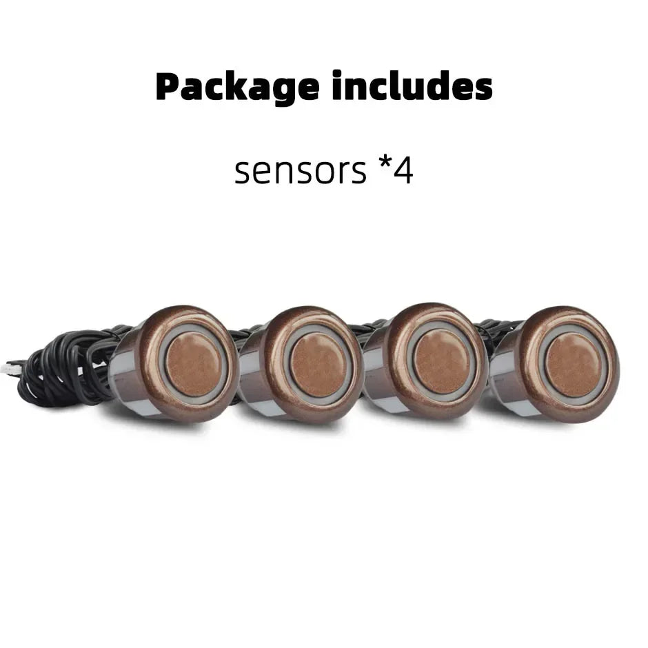4PCS 22mm Ultrasonic Parking Sensors Reverse Backup Radar System Choose From Red, Black, White, Silver, Gray, Gold, and More! ExactoMag 
