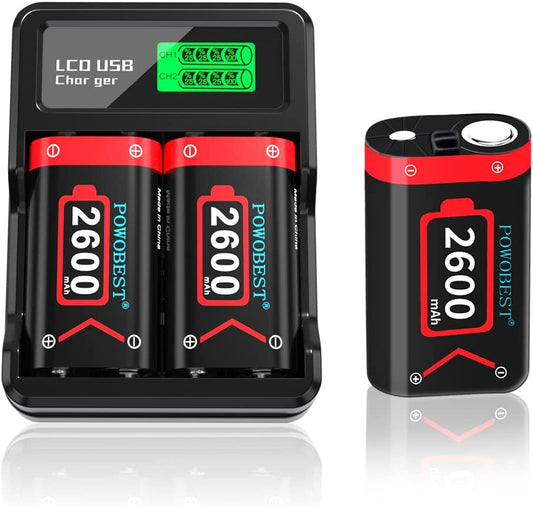 3X 2600Mah Controller Rechargeable Battery Pack for Xbox One/Xbox Series X|S,Controller with LCD Digital Display Charger for Xbox Series X/S/,Xbox One/One S Controller,Core Controller Battery ExactoMag 