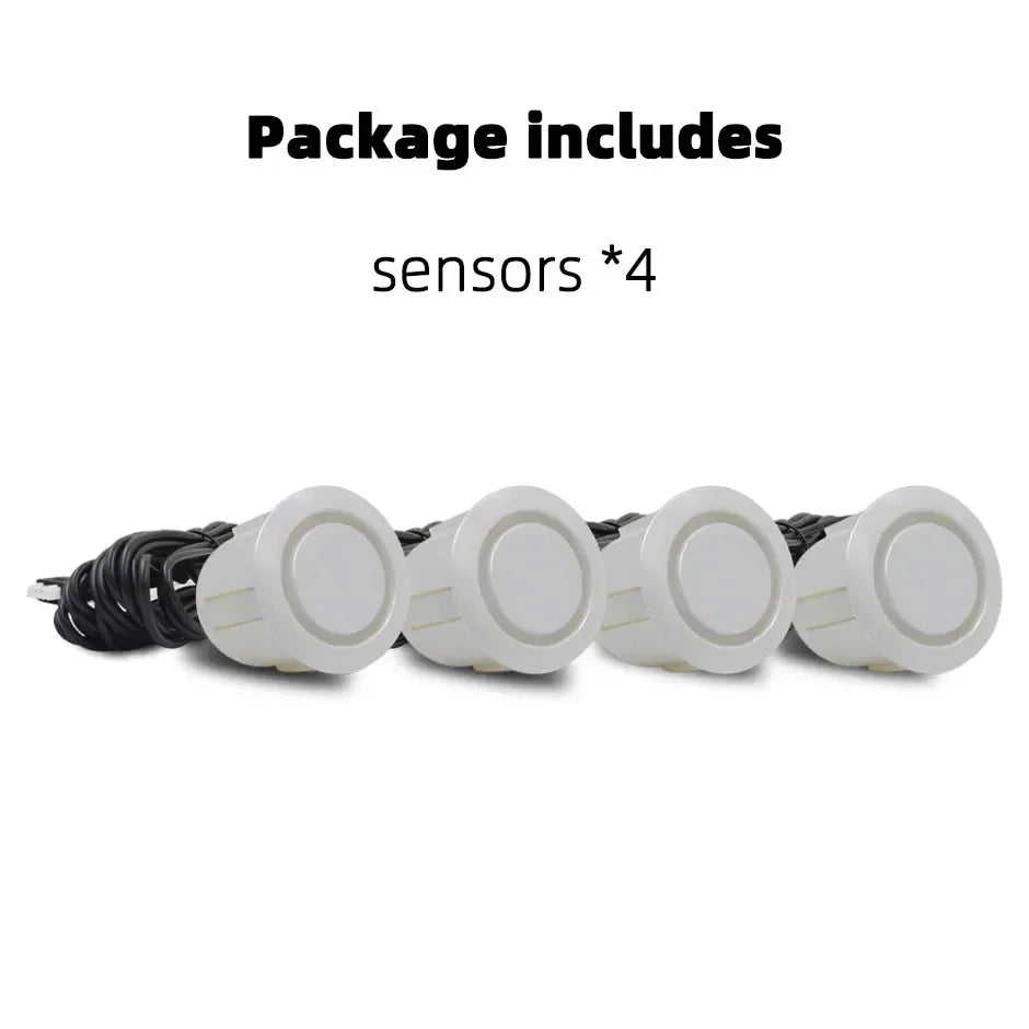 4PCS 22mm Ultrasonic Parking Sensors Reverse Backup Radar System Choose From Red, Black, White, Silver, Gray, Gold, and More! ExactoMag 