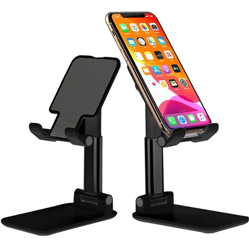 Foldable ABS Desktop Mobile Phone Stand For iPad iPhone 16 15 Smartphone Support Tablet Desk Cell Phone Portable Holder Bracket ExactoMag 