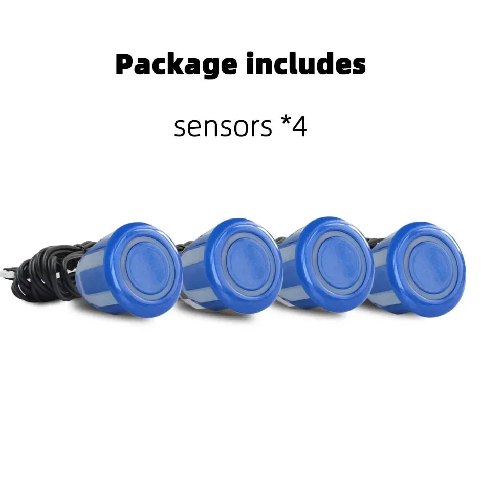 4PCS 22mm Ultrasonic Parking Sensors Reverse Backup Radar System Choose From Red, Black, White, Silver, Gray, Gold, and More! ExactoMag 