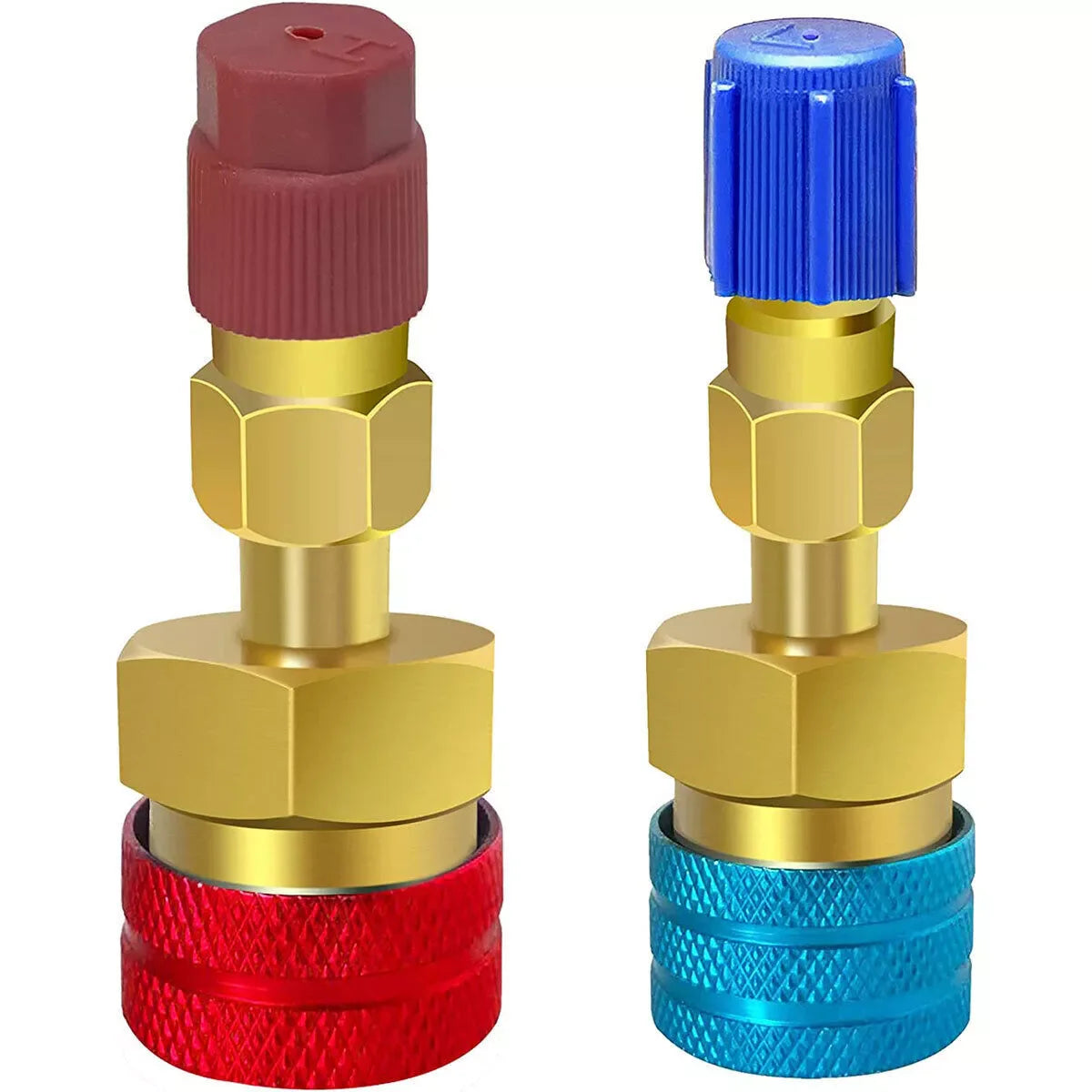 R1234YF to R134A Quick Coupler Adapter Fits Car A/C High Low Side Conversion Kit ExactoMag 