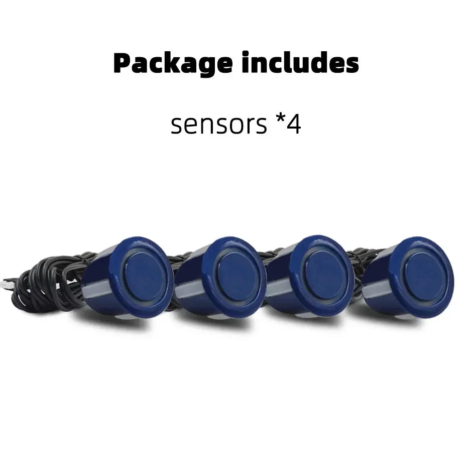 4PCS 22mm Ultrasonic Parking Sensors Reverse Backup Radar System Choose From Red, Black, White, Silver, Gray, Gold, and More! ExactoMag 