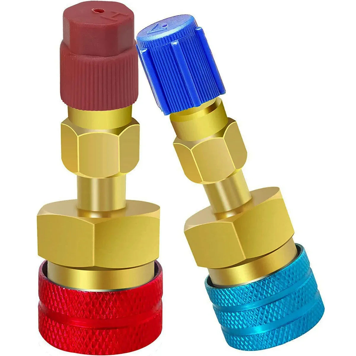 R1234YF to R134A Quick Coupler Adapter Fits Car A/C High Low Side Conversion Kit ExactoMag 